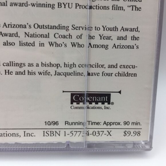 Walking Toward the Light My Fight With Cancer Emmett Smith LDS Audio Cassette - Picture 5 of 5